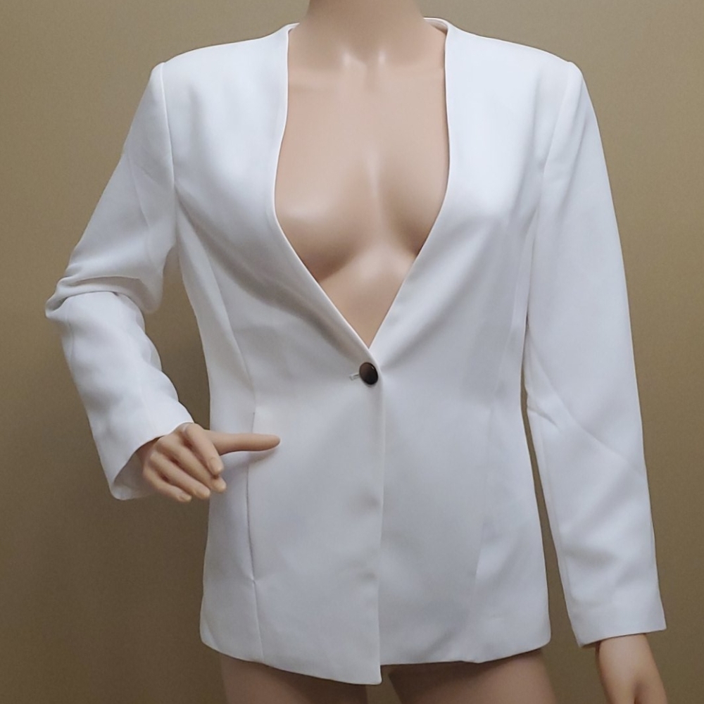 White blazer